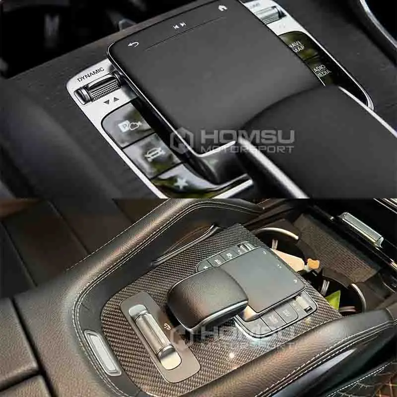 Внутренняя накладка из углеродного волокна для merce des GLE Class w167 2020-2023