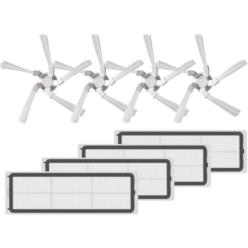 

HOT！-Side Brush Hepa Filter Replacement For Xiaomi Dreame W10 W10 Pro Robot Vacuum Cleaner Parts