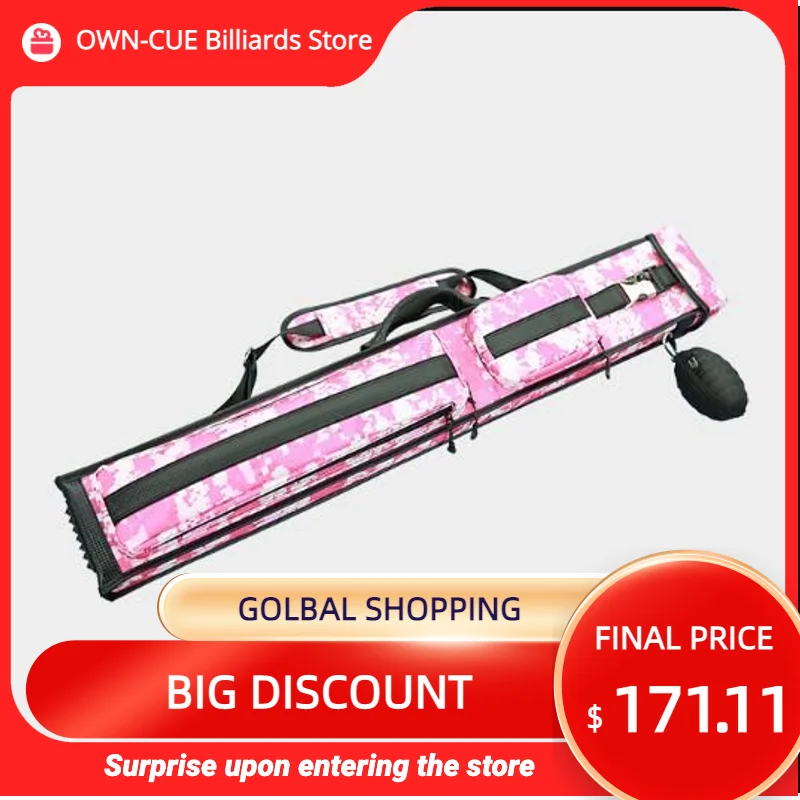 

FURY FNA-CS Series Pool Cue 8 Holes Square Case High Quality Canvas Carrying Case Durable Kit Bag Professional Kit Accessories