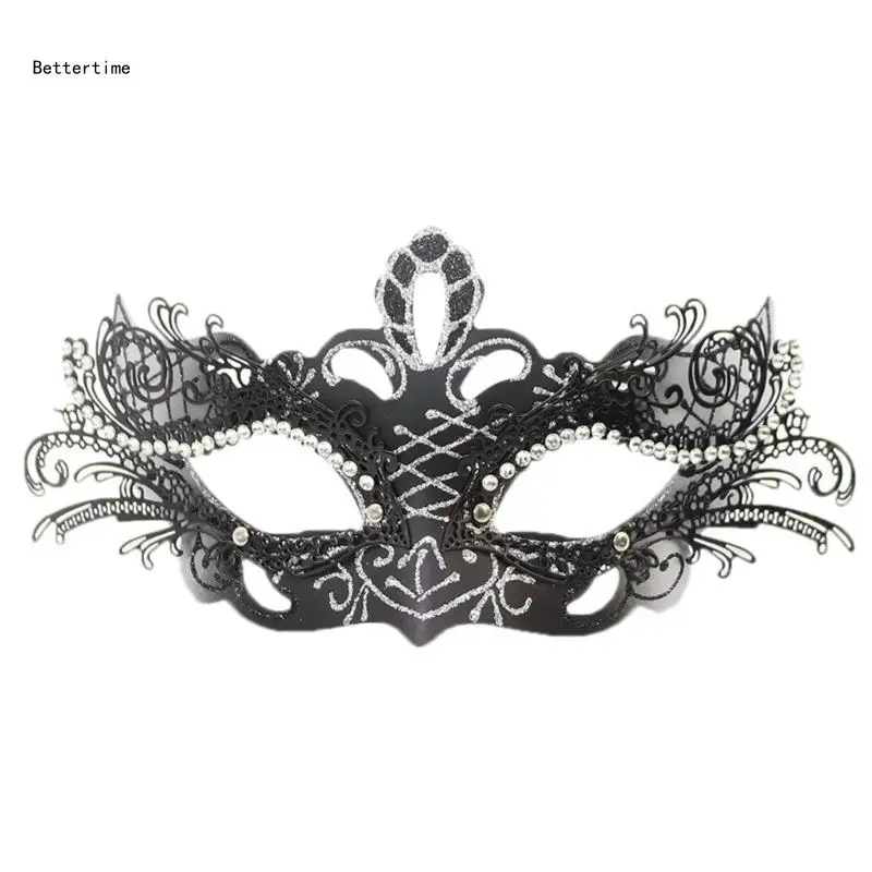 

B36D Performances Mask Ladies Half Face Halloween Costumes Festival Carnivals Mask