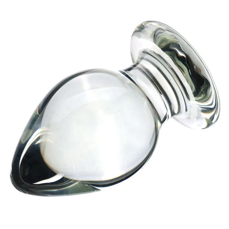 Стеклянный удлинитель ануса забавное расширение Jouet Adulte стимулирующий простатус