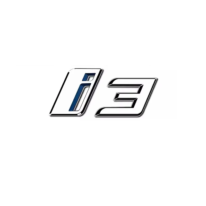 

3D-наклейки Из АБС-пластика Для BMW I3, iX3, I01, G28, G08: Черные, Серебристые Эмблемы На Заднюю Дверь, Буквы На Багажник