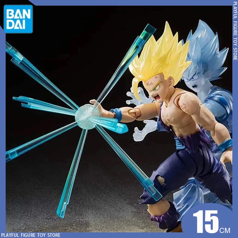 

Original Bandai S.H.Figuarts Dragon Ball Anime Figure Super Saiyan Son Goku Son Gohan Sdcc Action Collection Figures Model Gift