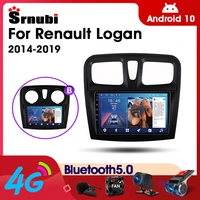 srnubi android 10 car radio for renault logan2 sandero2 2012 2019 multimedia video player 2din 4g gps navigation dvd head unit
