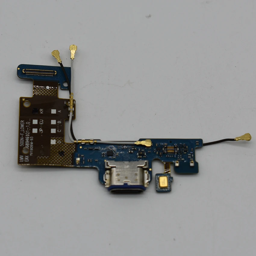 Фото Высокое качество для LG V50 ThinQ Type-C Micro USB порт для зарядки док-станция гибкий кабель запасные части №1