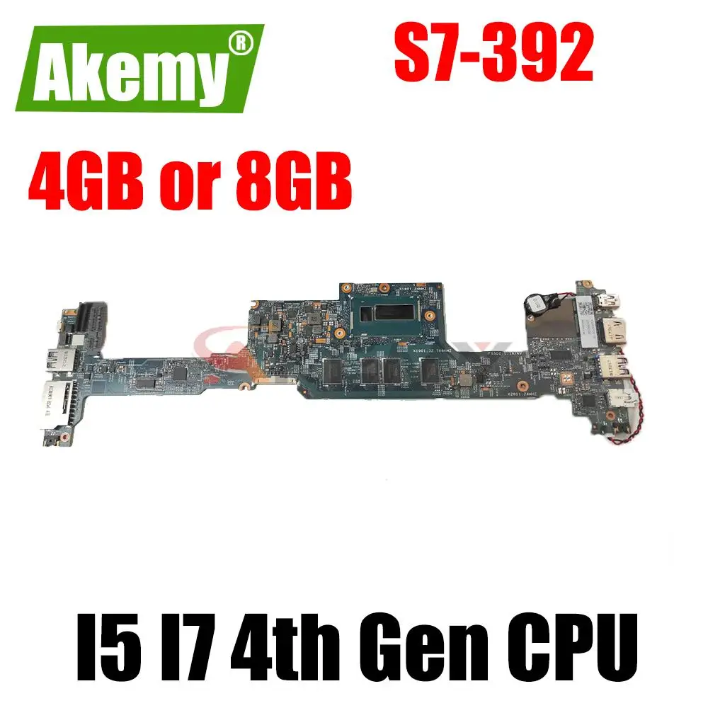 S7-392 NBMBK11007 материнская плата для ноутбука acer aspire MB-12302-1 с процессором I5 I7 4-го