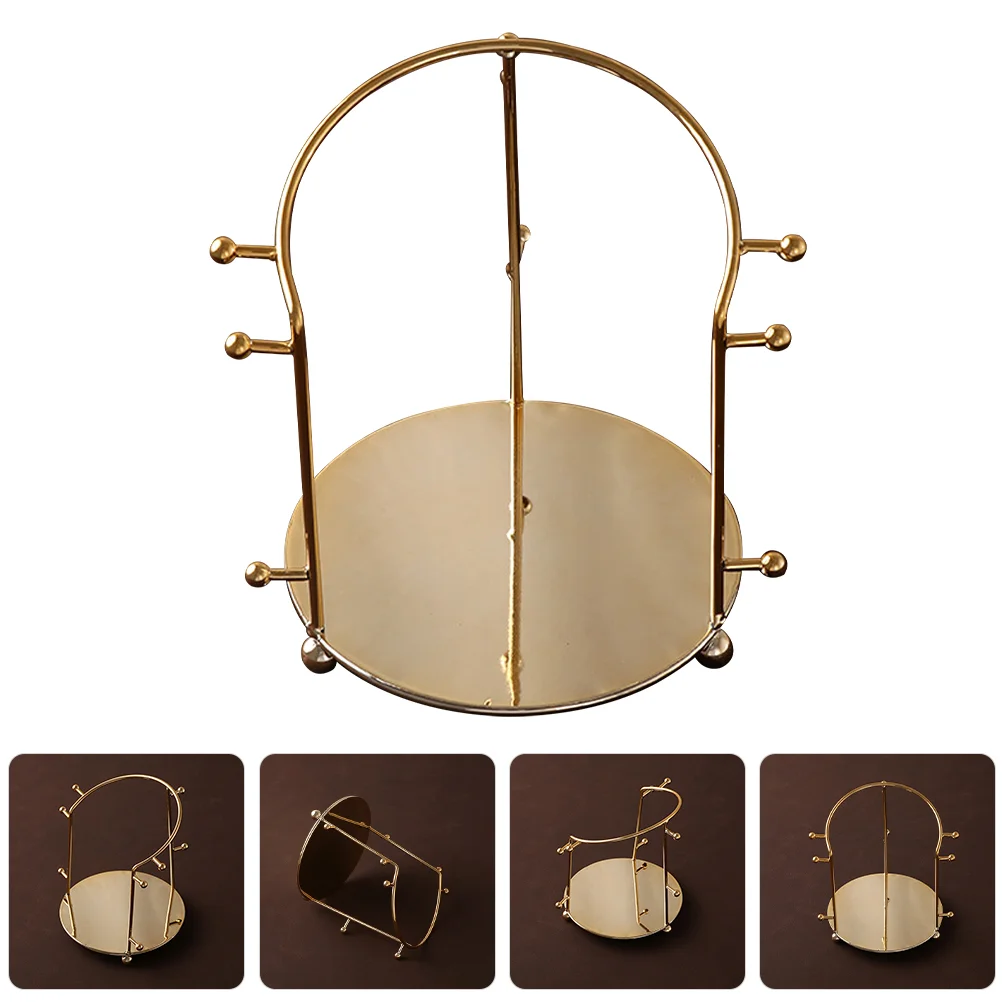 

Headband Display Rack Crown Stand Tiara Storage Holder Metal Hair Band Stand for Jewelry Store