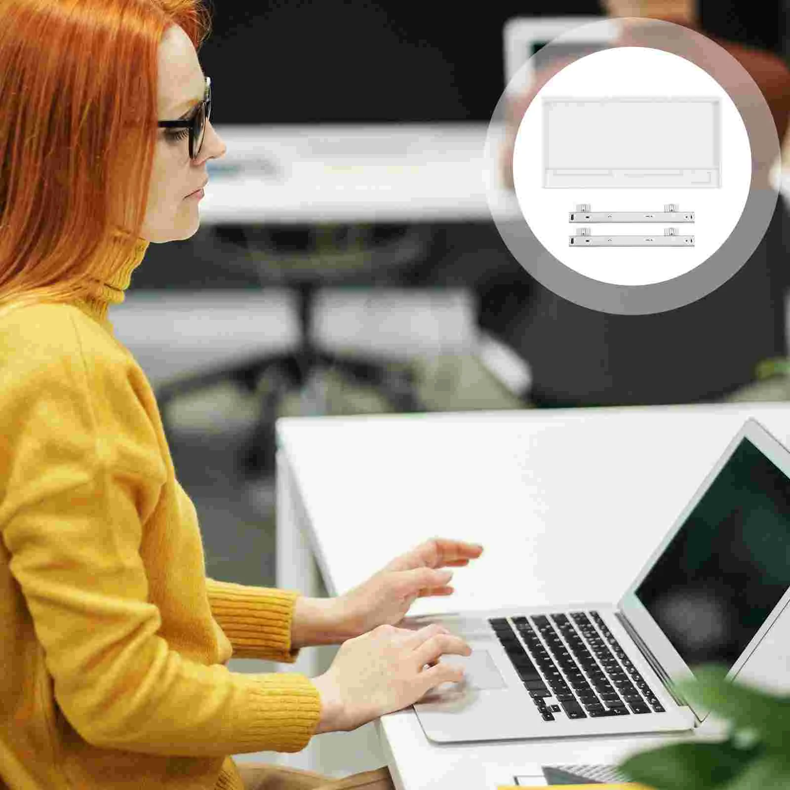 Поднос для клавиатуры Стол с ящиками Зажим Полка Столы Лотки Аксессуары Ползунки