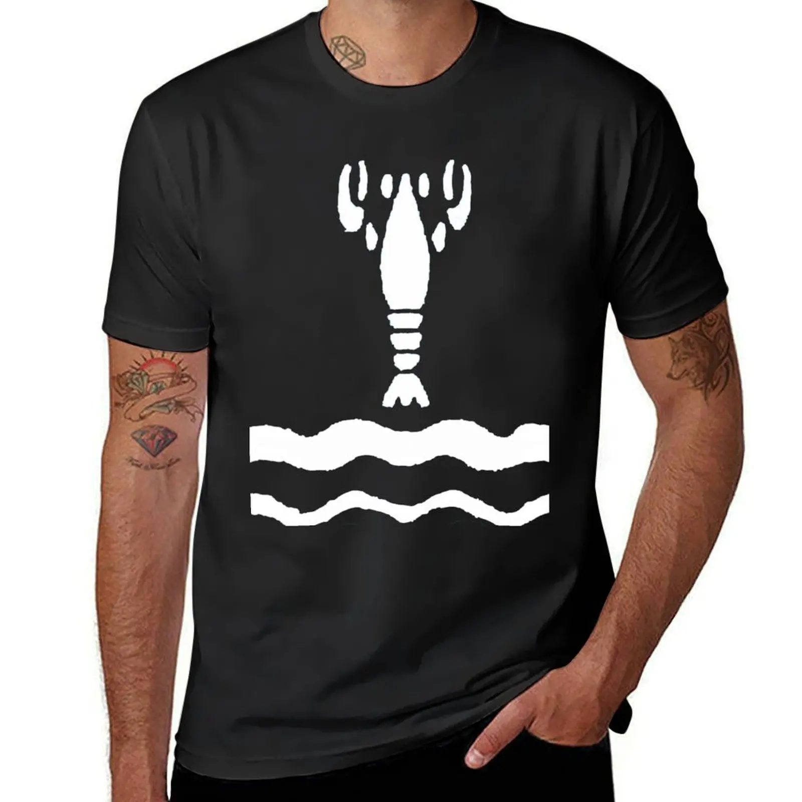 Мужская хлопковая футболка Blue Lobster Shirt (Totk)