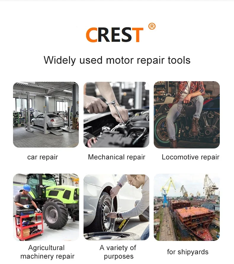 53 шт. набор ударных торцевых головок для ремонта автомобиля