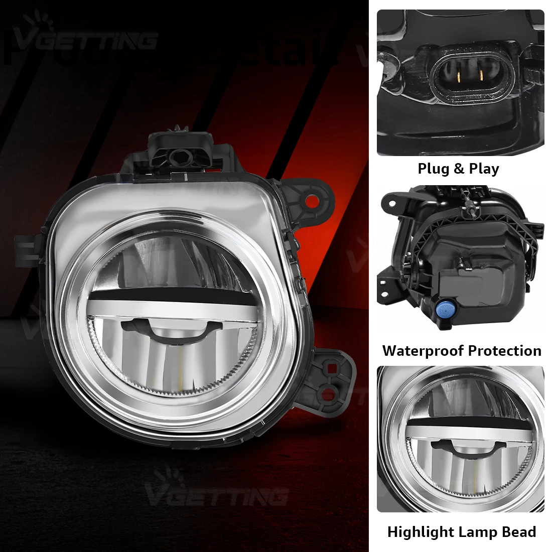 Автомобильные противотуманные фары для BMW X3 F25 X4 F26 X5 F15 X6 F16 2014 2015 2016 2017 2018