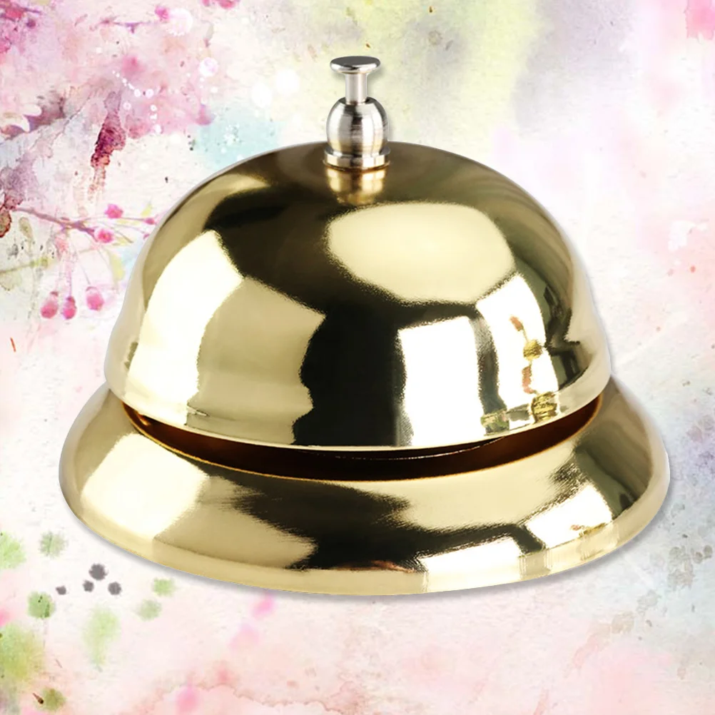 

Golden Hands Pressing Creative Service Bell Restaurant Call Bells Reception Customer Bell
