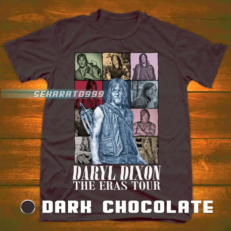 Футболка Daryl Dixon The Eras рубашка унисекс подарок для фанатов WN10