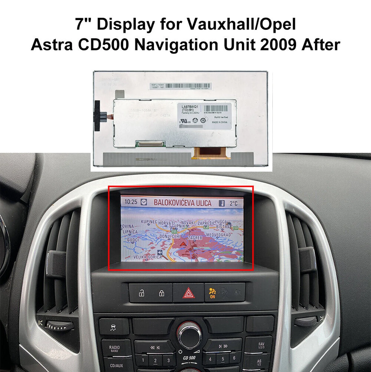 -  Vauxhall/ Opel Astra Meriva Zafira DVD800 CD500 NAVI 900 / 950 / 600 Navi 