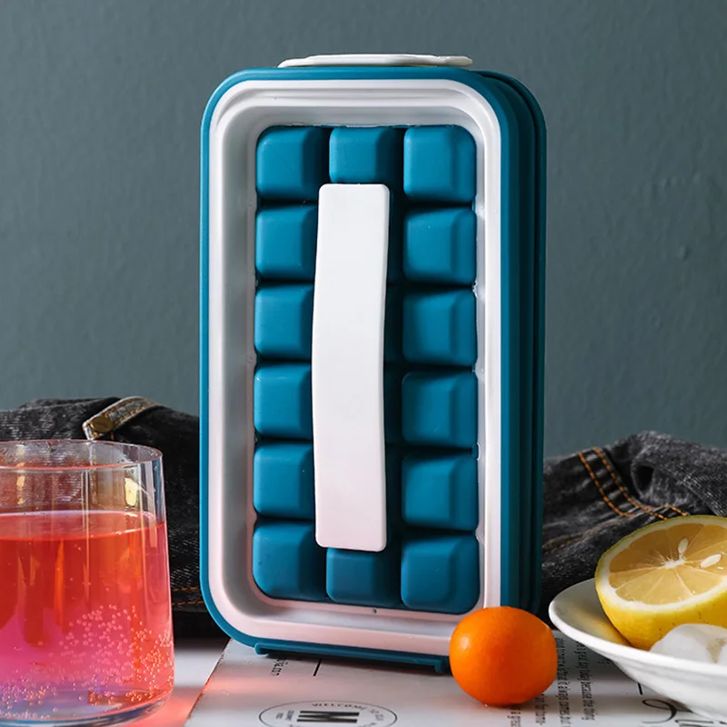 18 grid ice ball maker kettle kitchen bar accessories gadgets creative ice cube mold 2 in 1 multi function container pot newest free global shipping