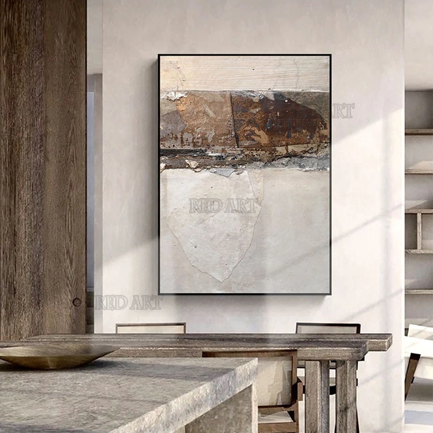 

Ручная роспись, безрамный настенный постер, картина, искусство, большая идеальная живопись, абстрактная текстура, холст, картина маслом, искусство для декора отеля