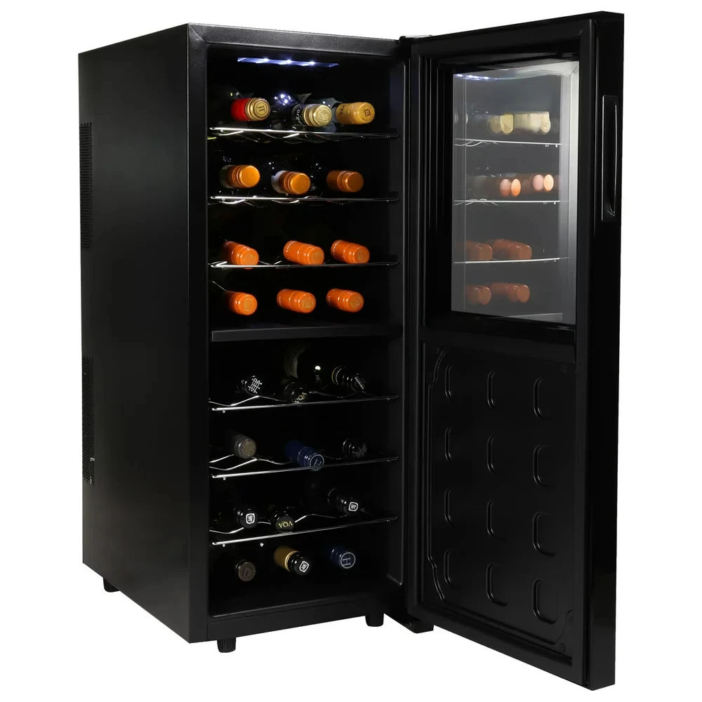 

Series 24 Dual Zone Wine Cooler, Black Thermoelectric Wine Fridge, 2.4 cu. ft (68L), Wine Cellar, Red, White, Sparkling Wine S