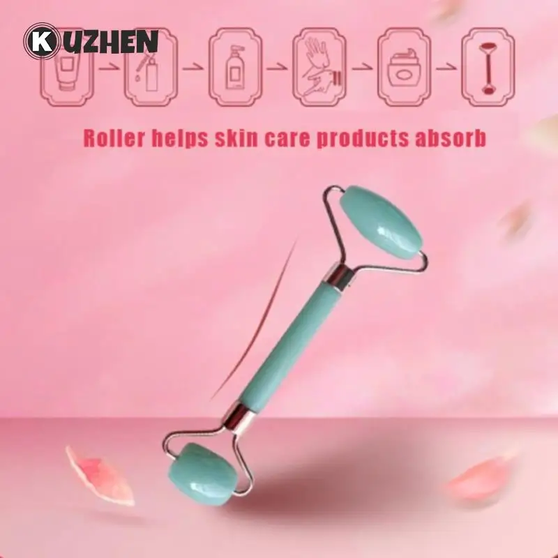 

Массажный ролик для подтяжки лица и шеи Guasha, устройство для удаления морщин и ухода за кожей, резиновый инструмент для лица, антивозрастной ...