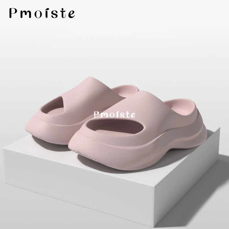 Women's Slippes for Home Platform Thick Sole Women Shoes Summer 2023 EVA Slipper Non-slip Sandals Lightweight Bathroom Slides