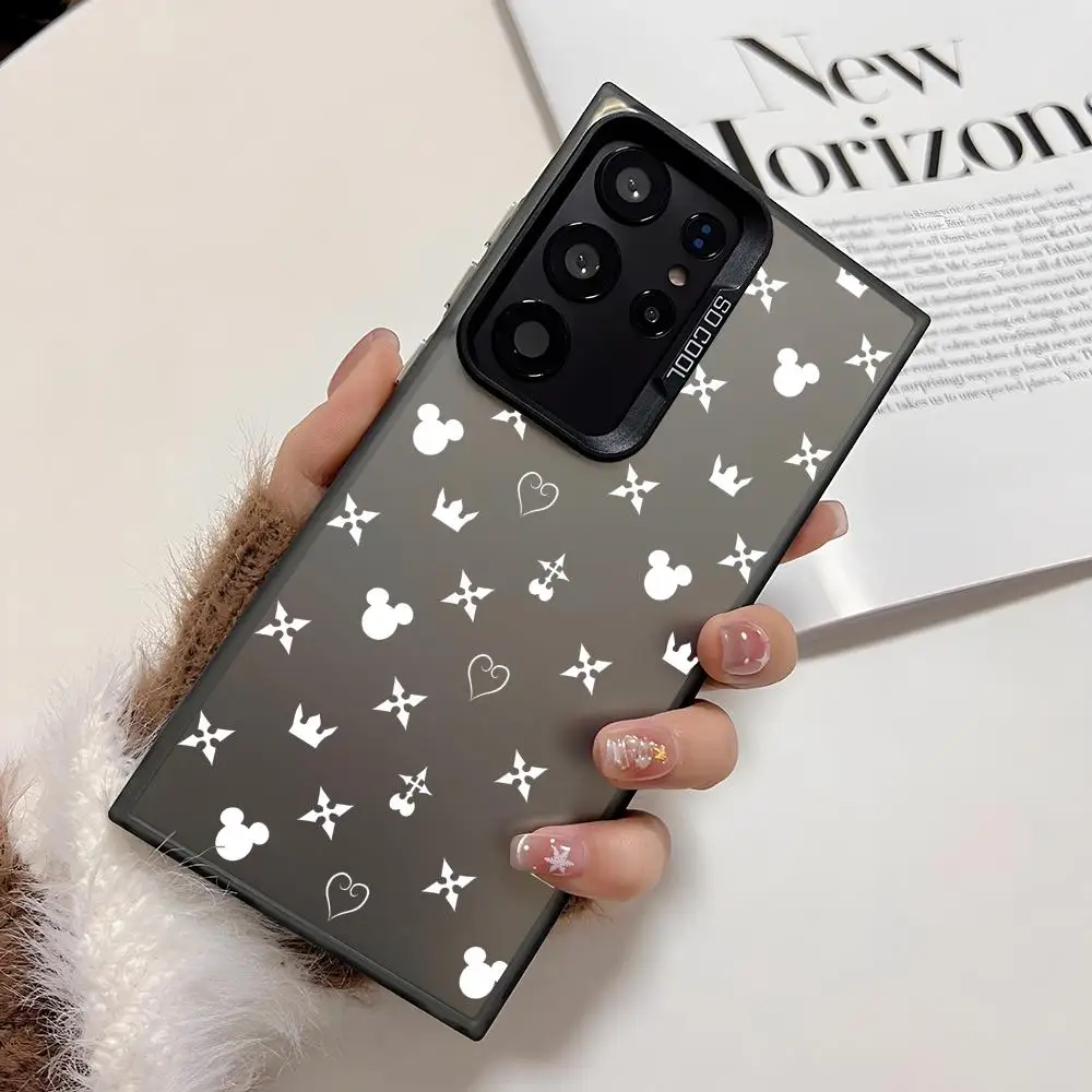Фото Чехол для телефона Game K-Kingdom H-Hearts для Samsung Galaxy S25 Edge S24 S23 S22 S21 S20 Ultra Matte Laser Aurora Funda №5