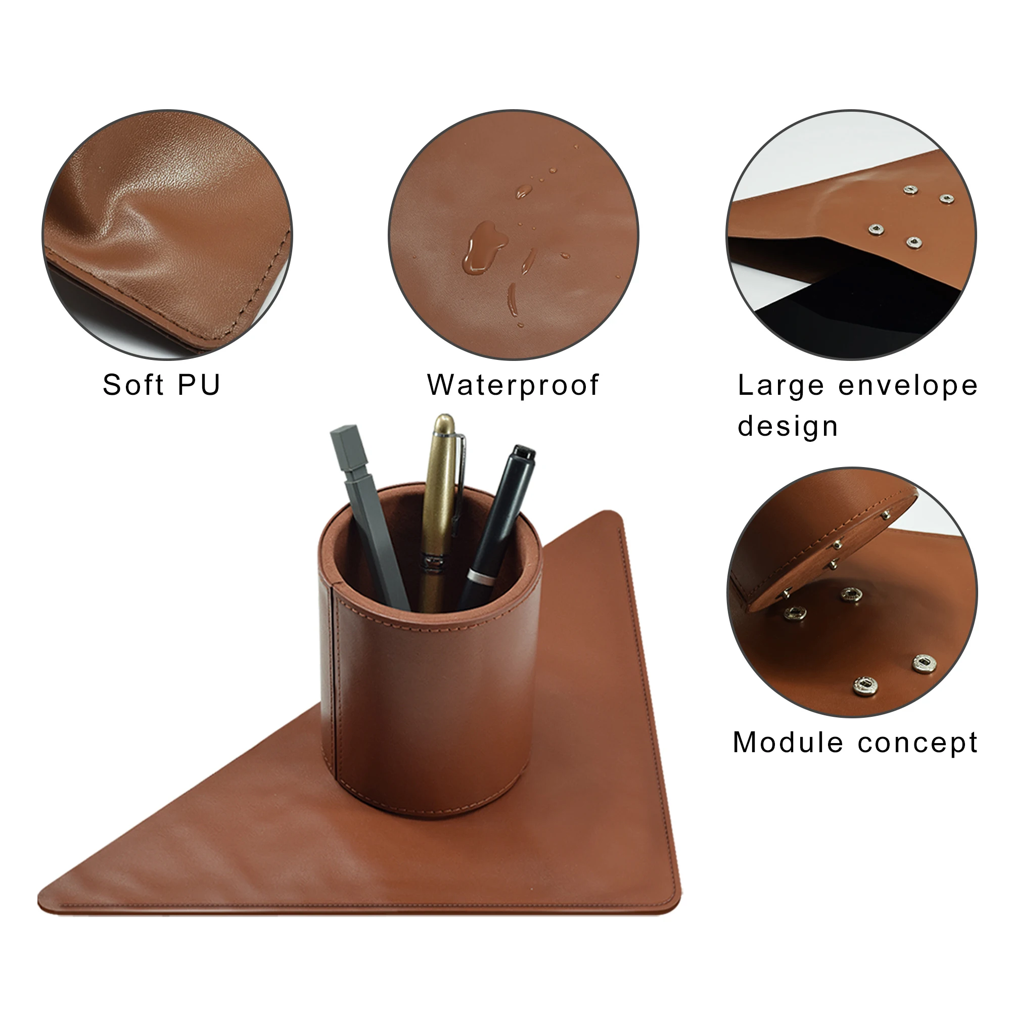 Держатели для карандашей Cacoy Круглый держатель ручек креативный