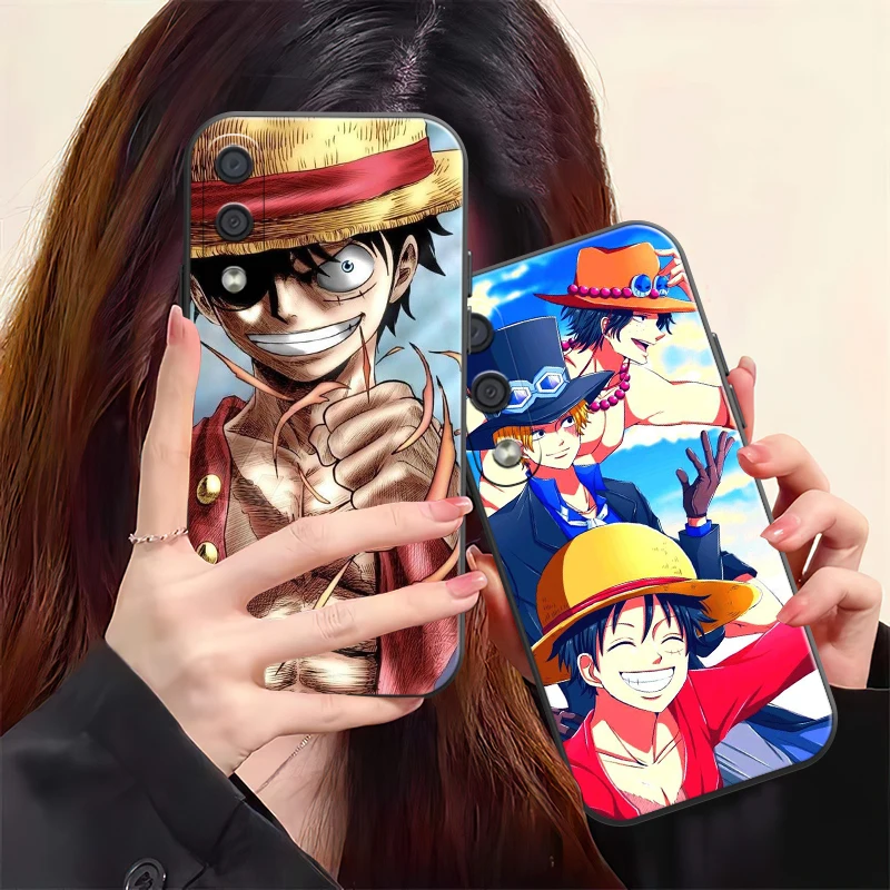 

One Piece Anime Phone Case For Samsung Galaxy A01 A02 A10 A10S A20 A22 4G 4G 5G A31 Soft Funda Back Carcasa Silicone Cover