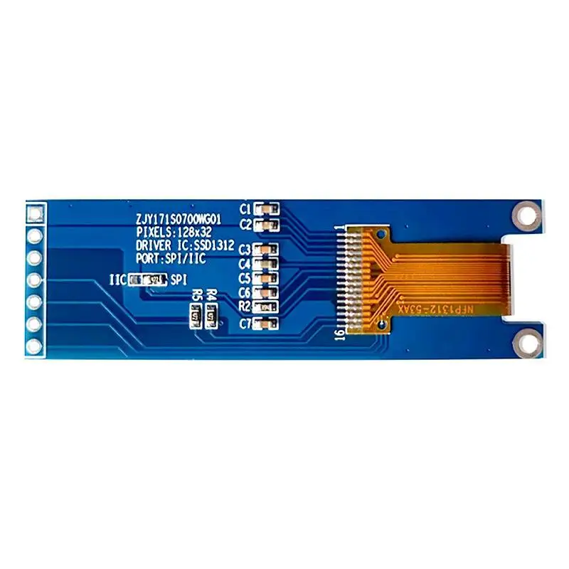 Органический светодиодный дисплей 1 71 дюйма органический 12832x32 экран SSD1312