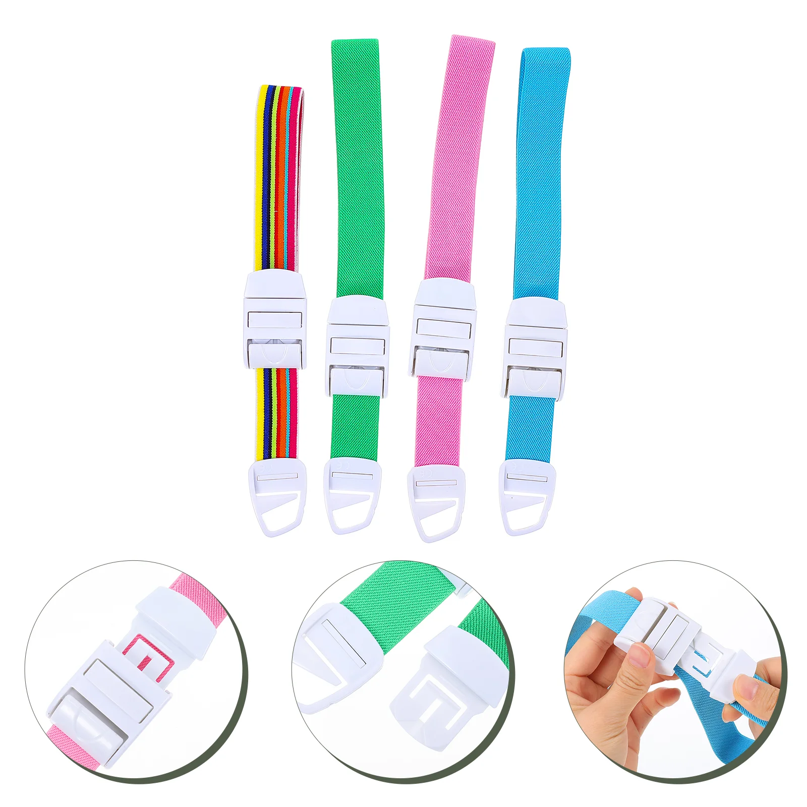 4Pcs First Aid Tourniquet Outdoor Emergency Tourniquet Buckle Design Tourniquet