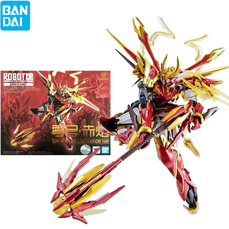 

Оригинальная игрушка BANDAI Spirit ROBOT TAMASHII HONOR OF KINGS SUN WU KONG LING HAO · CHI YAN
