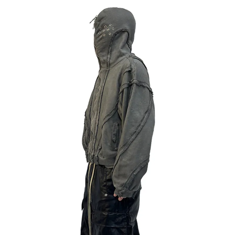 Мужская толстовка в стиле панк HKSH