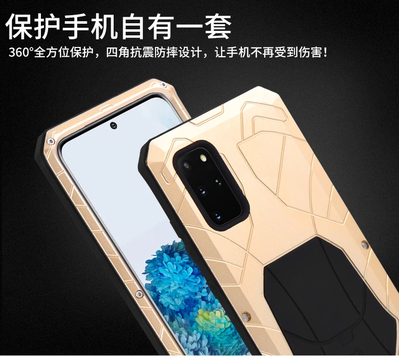 Imatch Case For Lg Velvet 5g Heavy Duty Protection Armor Shockproof Hard Aluminum Metal Mobile Phone Cases For Lg Velvet 5g