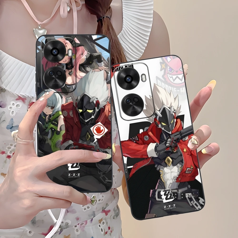 Чехол для мобильного телефона Zenless Zone Zero Billy Kid Huawei Nova 12 11 10 9 8 7 Pro SE 5G черный мягкий