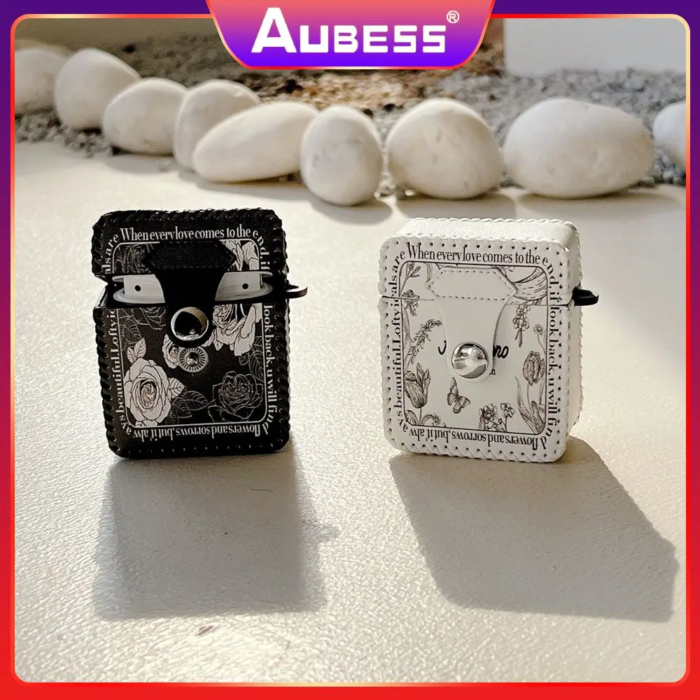 

Soft Shell Snaps No Disassembly Required Cartoon Soft Art Earphone Cover Anti-fall Earphone Sticker Precise Protective Case