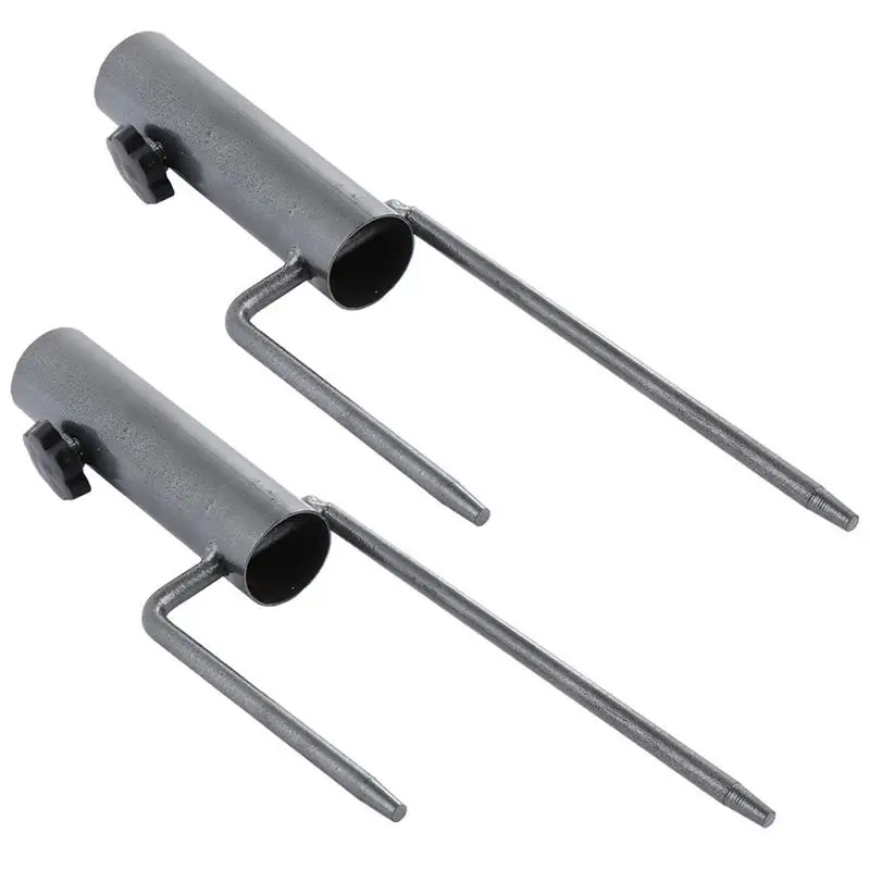

Ground Fork Umbrella Stand Outdoor beach umbrella sunshade ground plug Spike Beach Fixed Anchor Courtyard Parasol Base supplies