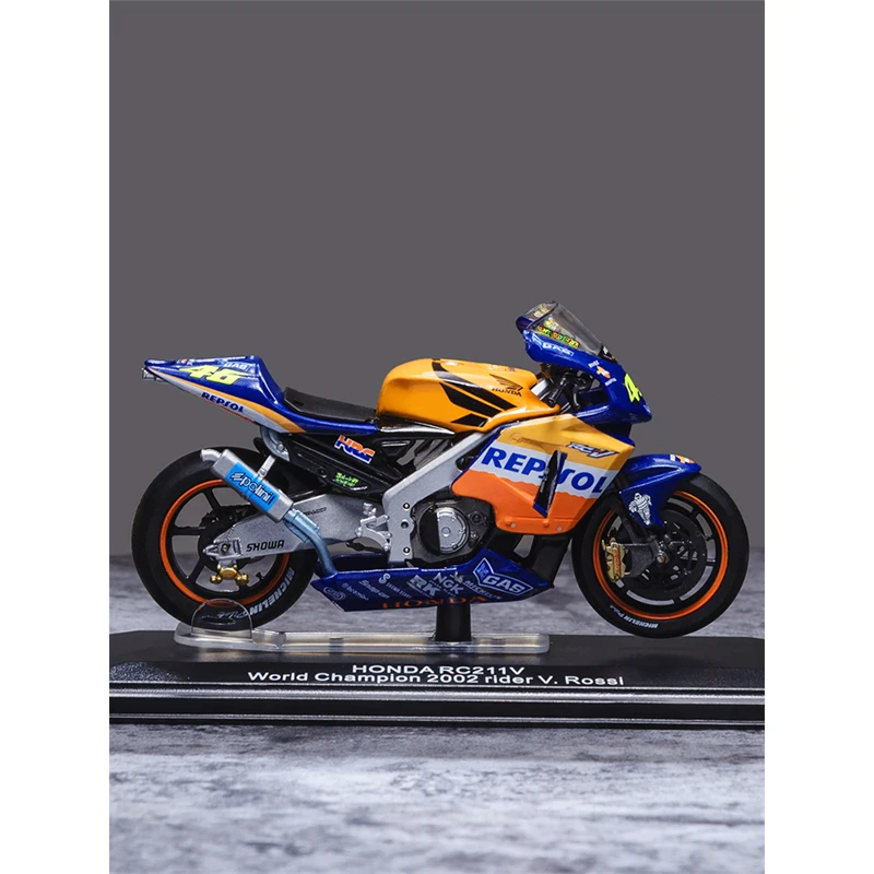 

Модель двухтактного мотоцикла Honda NSR500cc из металла, Спортивная модель мотоцикла, Эксклюзивная коллекция с акриловой витриной коробкой