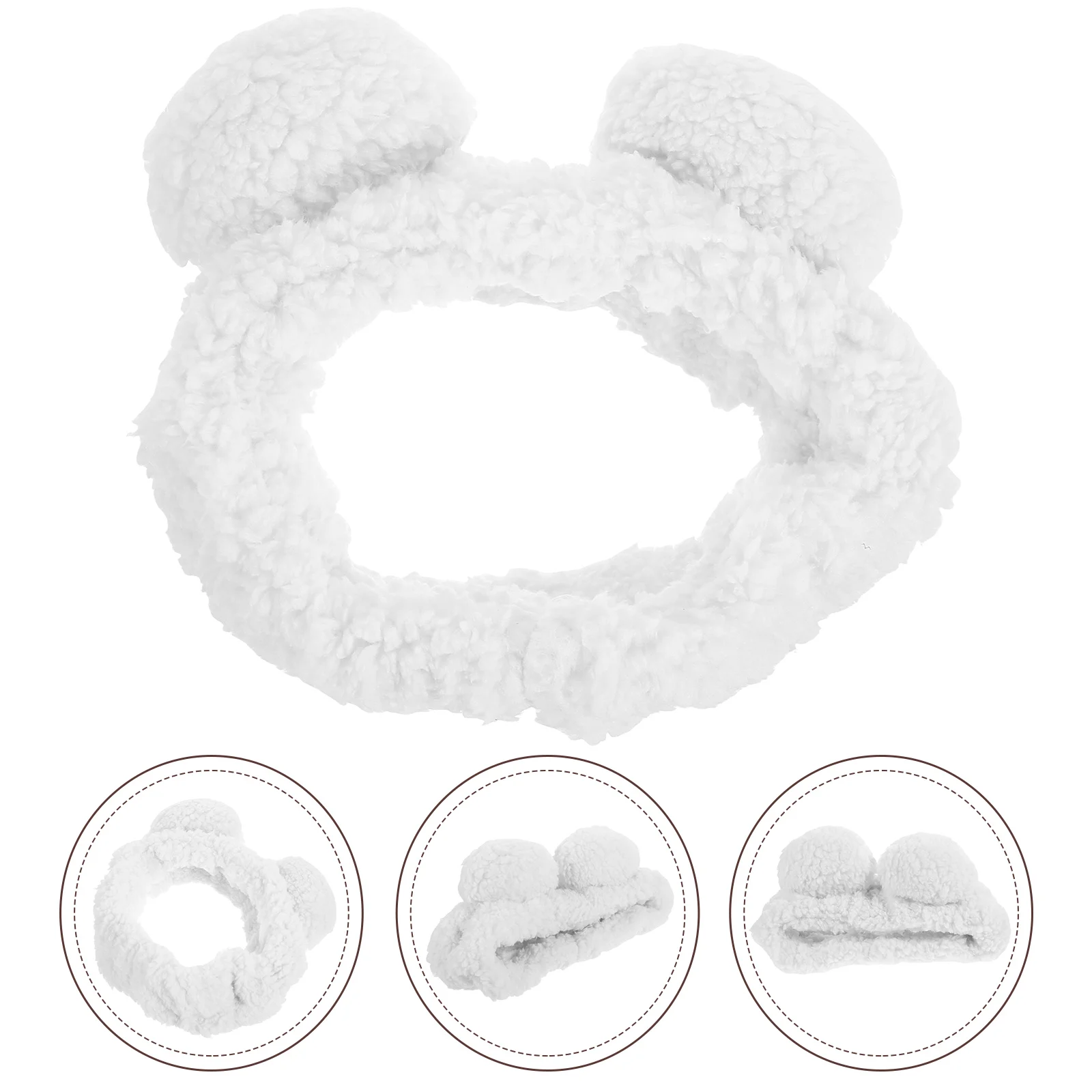 

Bear Ears Headband Skincare Headband Makeup Headband Face Washing Headband for Women