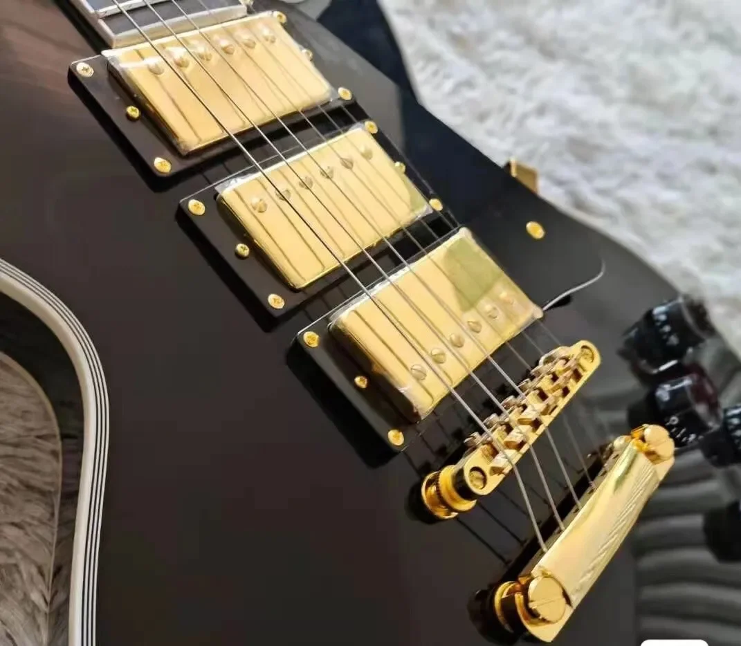 Электрогитара Peter Frampton высшего качества на заказ золотая фурнитура