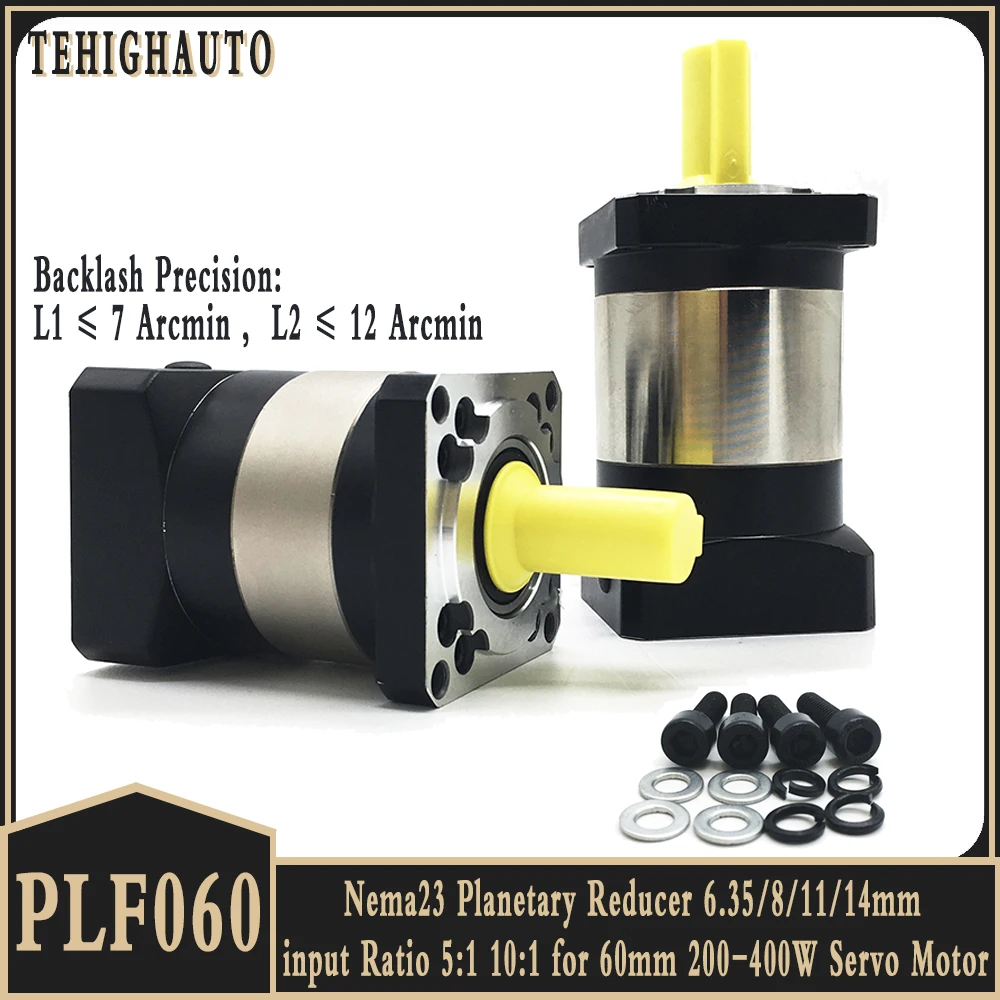 Планетарный редуктор Nema23 200 Вт 400 серводвигатель шестерня 6 35/8/11/14 мм вход 14