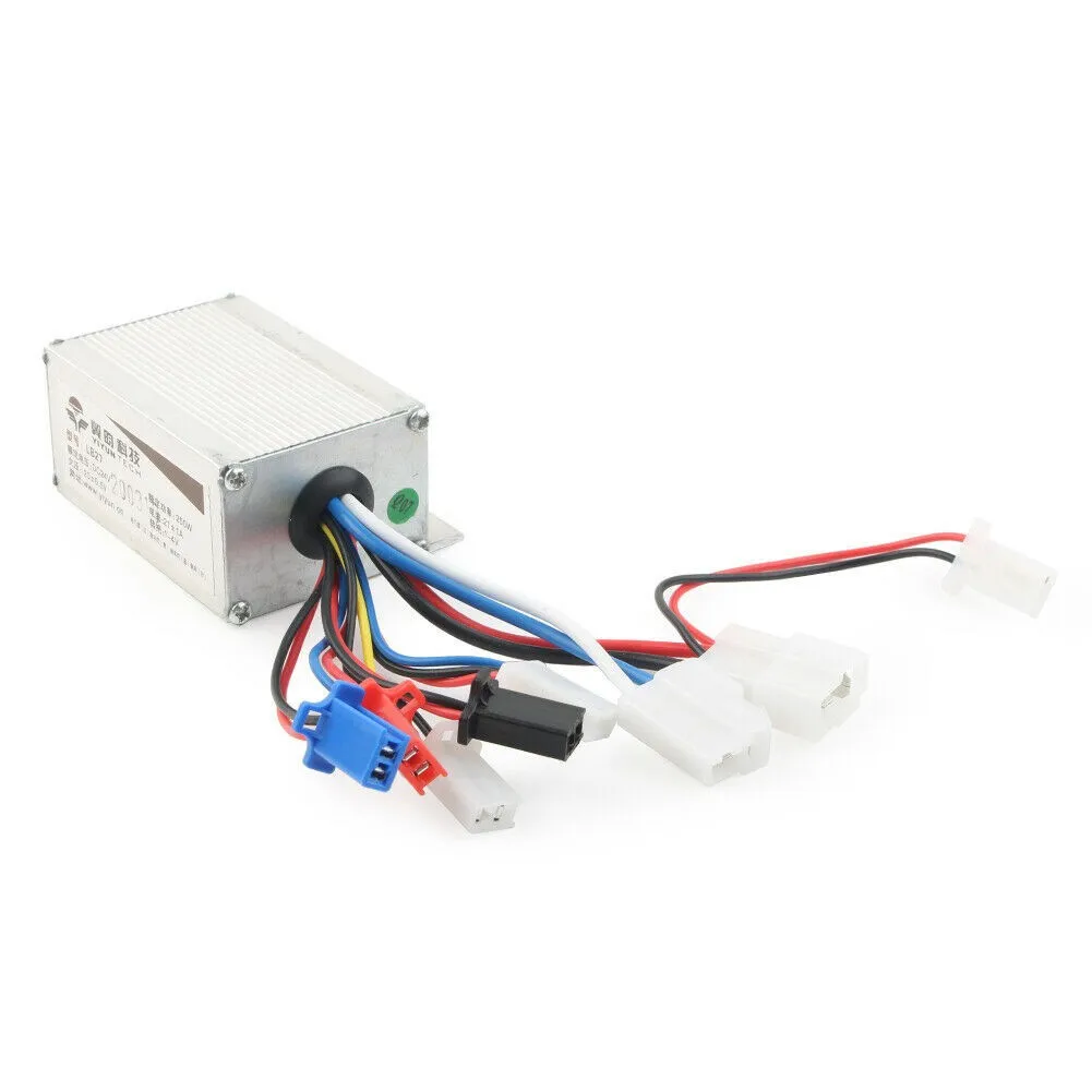 

Use New Reliable Useful Duable Brush Controller 24V 250W Bicycle Brushed Controller For Electric Scooter EBike