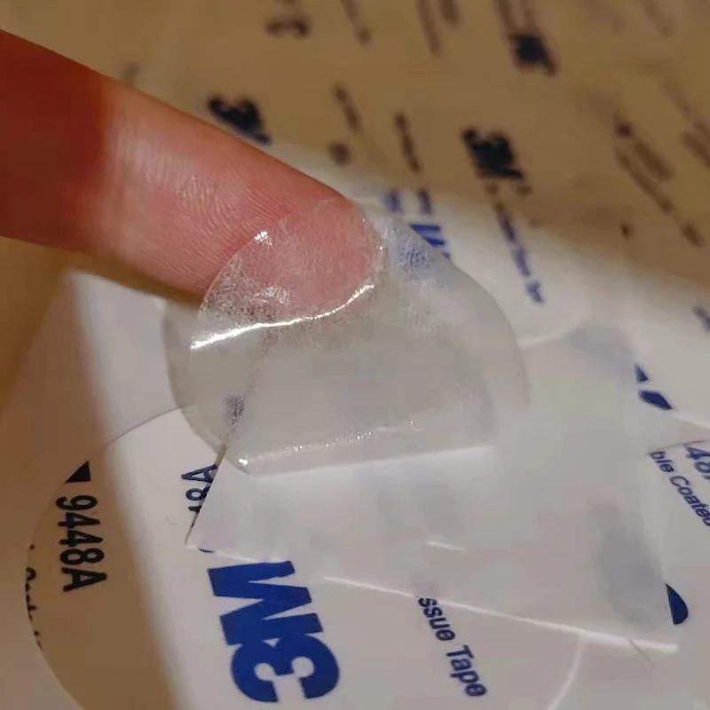 100 шт. круглая двухсторонняя лента 3 м прочная ультратонкая высококлейкая