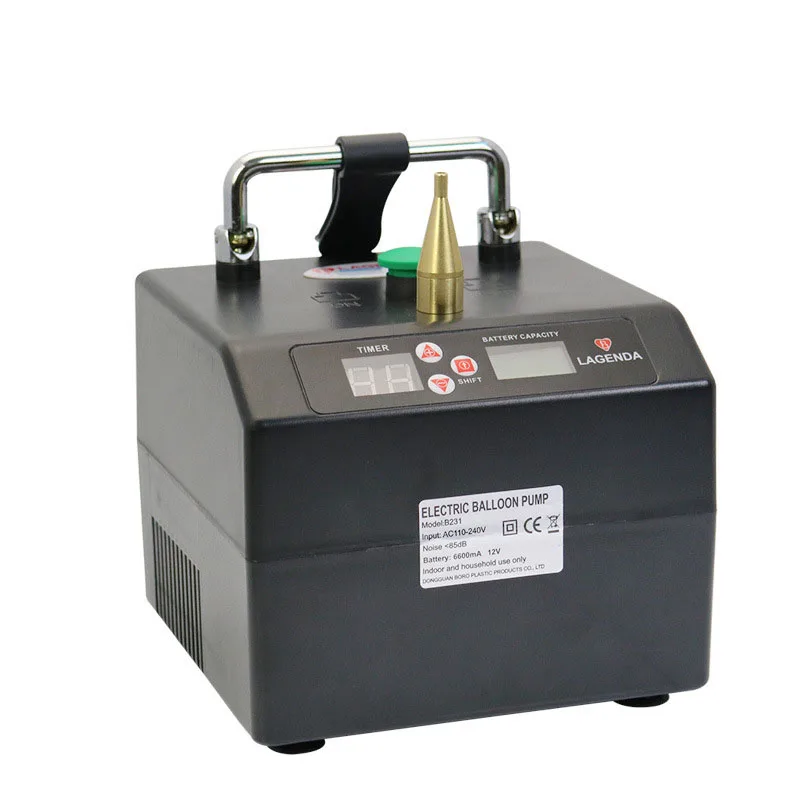 

High Quality Balloon Machine Electric High Power Portable 110v 220V Inflator B231 Portable Electric Air Balloon Pump