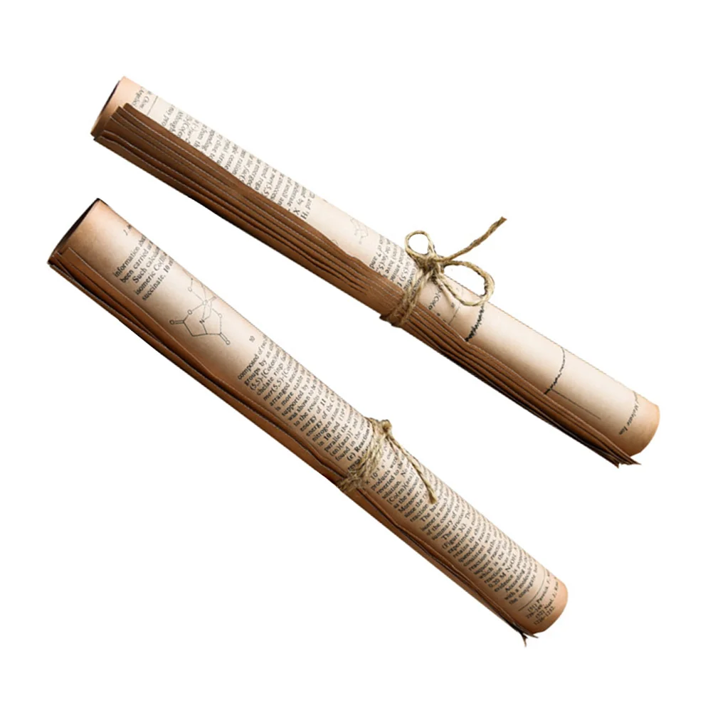 

Newspaper Paper Vintage Scroll Retro Decor Wrappingwallpaper Stationary Photography Furniture Removable Scrapbook Craft Papers