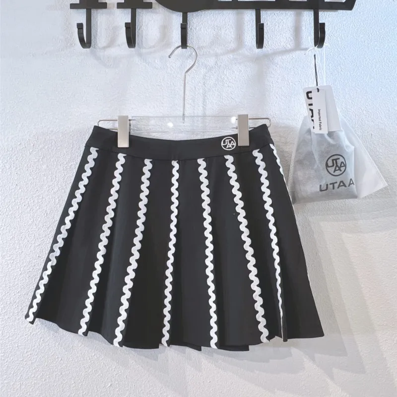 Women's Pleated Tennis Skirts High Waisted Lightweight Athletic Golf Skorts Skirts 