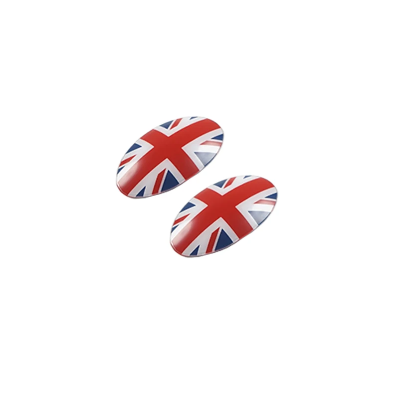 

2 шт. Union Jack автомобильная ручка переключения передач панель декоративные наклейки крышка для Mini Cooper S JCW F54 F55 F56 F57 F60 автомобильный Стайлинг