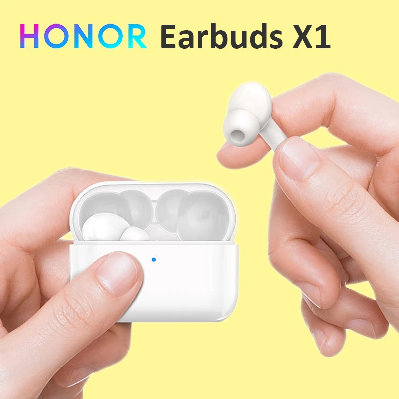 

Наушники HUAWEI HONOR CHOICE X1 TWS, настоящие беспроводные наушники, двойной микрофон, шумоподавление для звонков