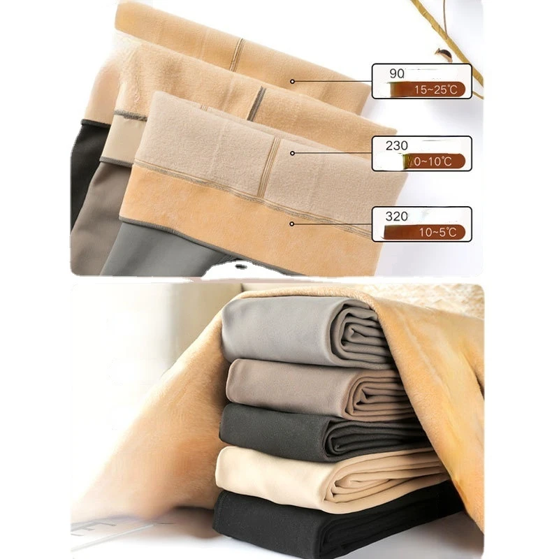 Winter Warm Pantyhose Women Super Elastic Black Slim Pantyhose For Women Casual Fashion Plus Velvet Thick Tights girl socks