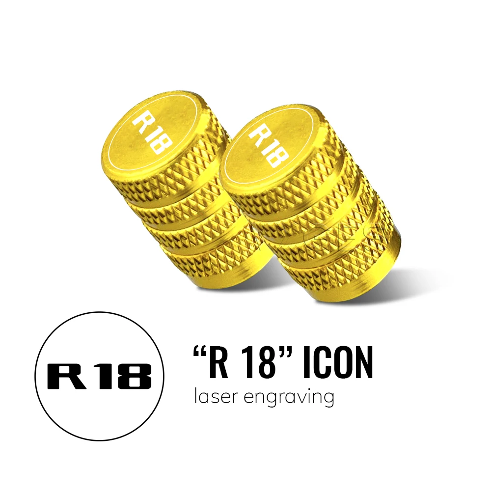 

Комплект колпачков для клапанов для мотоциклов BMW, BMW R18 Roctane, R18 B, R18 Classic, R18, Transcontinental Standard, Набор колпачков для шин