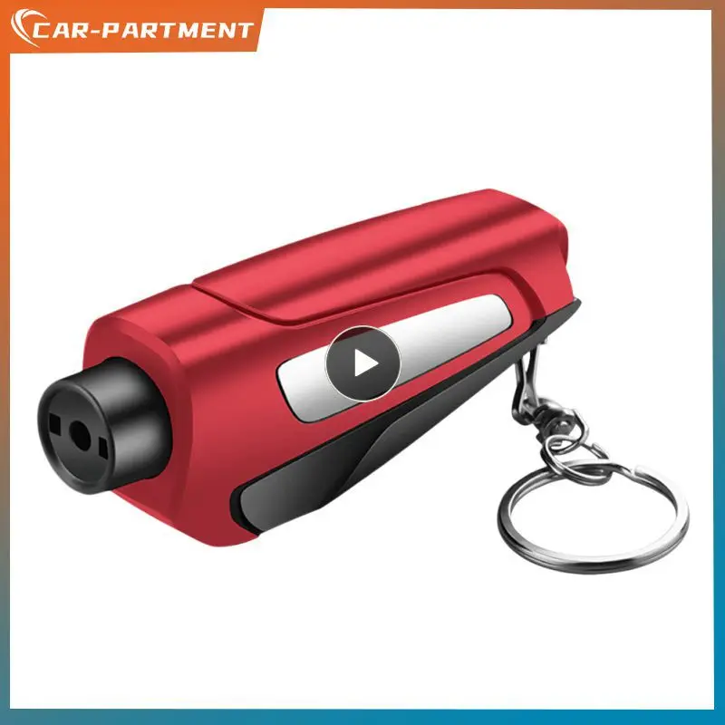 

Car Window Breaker Mini Multifunctional Seat Belt Cutter Keychain Lifesaving Escape Rescue Tool Car Accessories Universal