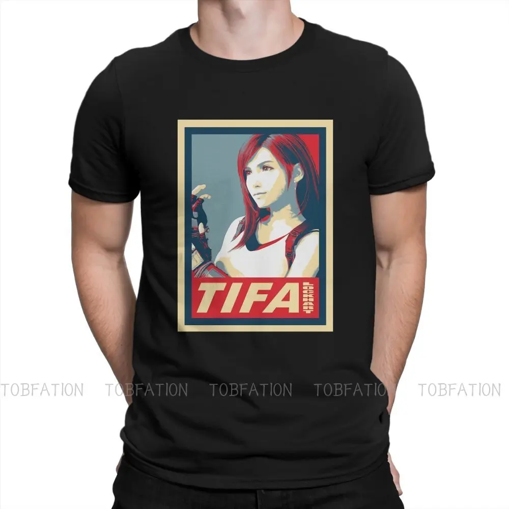 

Футболка финальная фантазия Tifa Lockhart для мужчин, переделанная Мягкая Повседневная футболка, новинка, новый дизайн, свободная