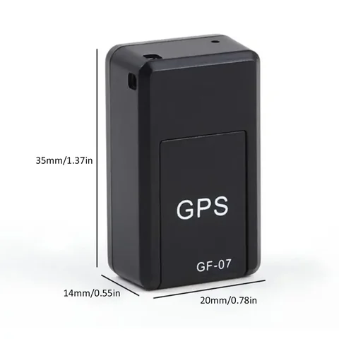Магнитный GPS-трекер GF07 GSM Мини-локатор слежения в реальном времени для автомобилей и мотоциклов с инструментами дистанцио...